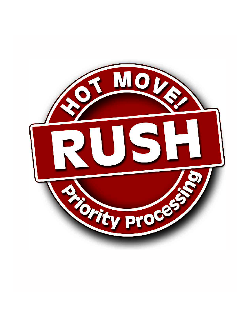 Rush Shipping 1 item - DHL Express
