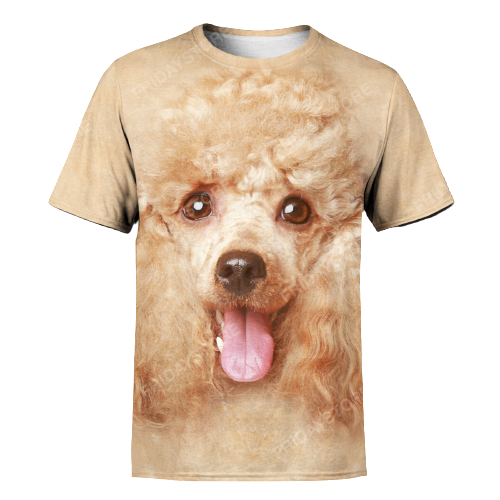 Unifinz Dog Hoodie Poodle Hoodie Poodle Dog Graphic Pale Yellow Hoodie Cute Dog Shirt Sweater Tank Apparel 2028