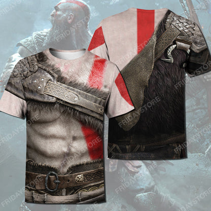 Unifinz GOW Hoodie GOW Custom Kranos Apparel T-shirt Cool GOW Shirt Sweater Tank GOW Cosplay Costume 2025