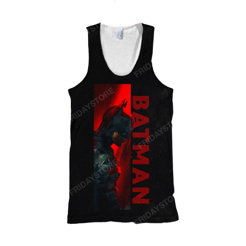 DC Batman Hoodie TB Superhero T-shirt DC Batman Shirt