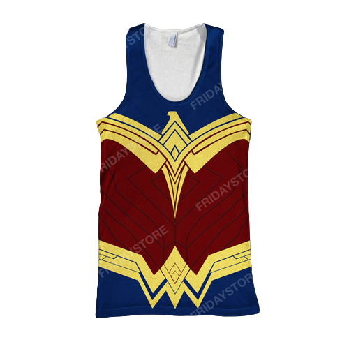 DC T-shirt DC Wonder Hero Costume T-shirt Cool DC Wonder Woman Hoodie