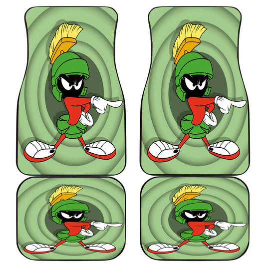 Looney Tunes Car Floor Mats Looney Tunes Marvin The Martian Spiral Pattern Car Mats