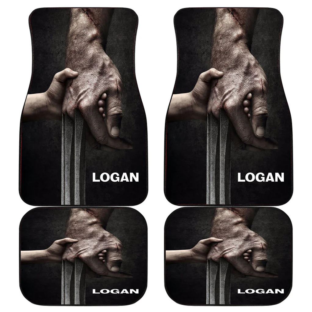 MV Car Floor Mats Wolverine Logan Hand And Claws Car Mats