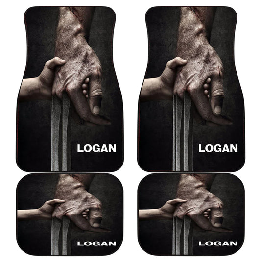 MV Car Floor Mats Wolverine Logan Hand And Claws Car Mats