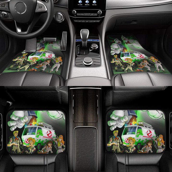 Ghostbusters Car Floor Mats Scooby Doo Cross Over Ghostbusters Car Mats