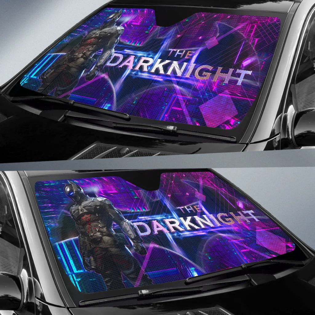 Batman Car Sun Shade Bat Man The Dark Knight Winshield Sun Shade Purple