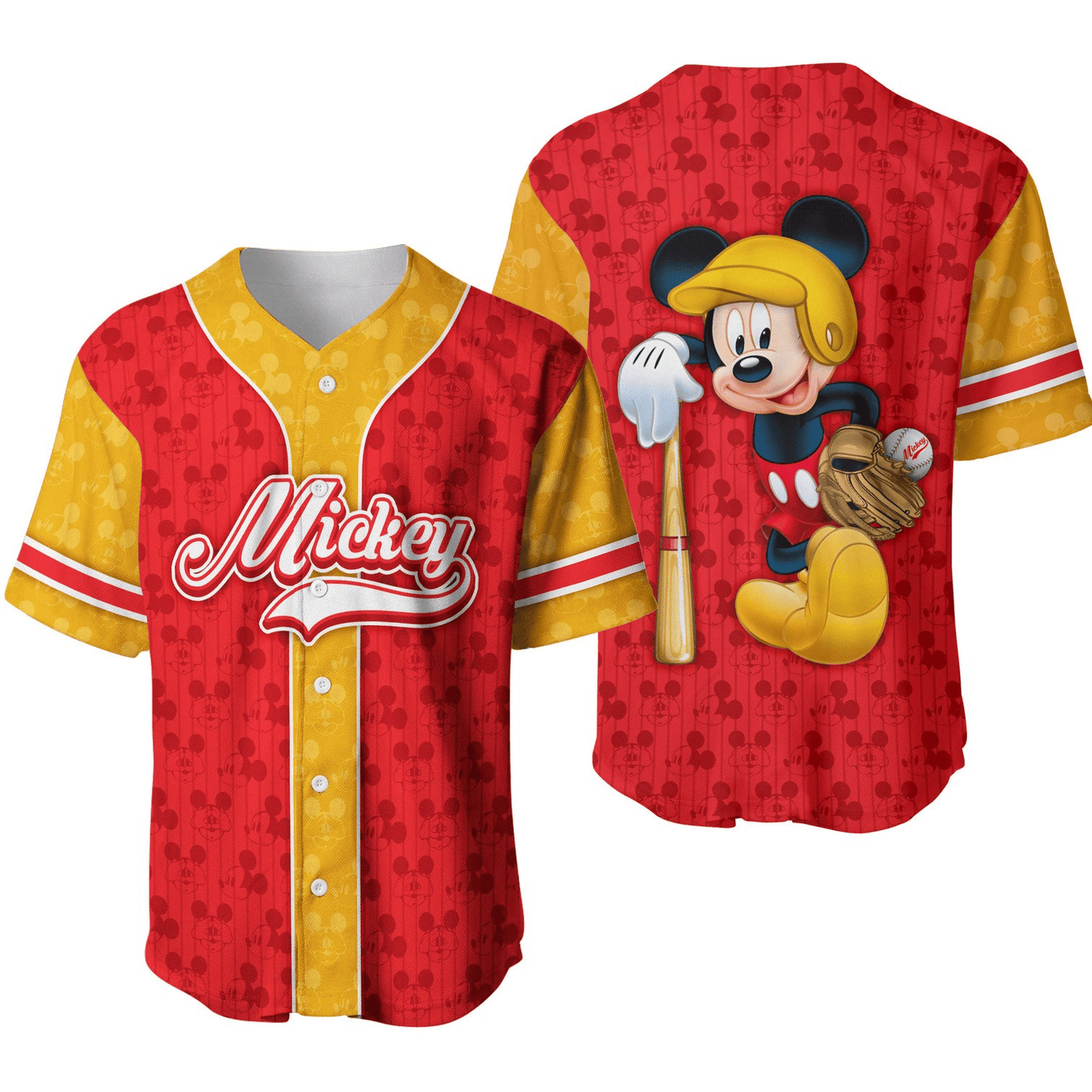 MM Baseball Jersey Playing Football MM Jersey Shirt Red Yellow Unisex Adult New Release