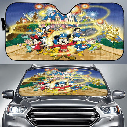 DN Car Sun Shade Wizard MM And Friends DN Castle Winshield Sun Shade Colorful