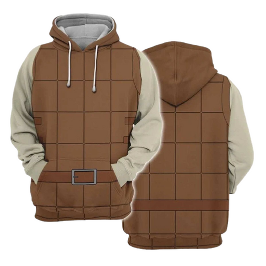 Delicious In Dungeon Hoodie Chilchuck Tims Clothing Costume Hoodie Brown Unisex