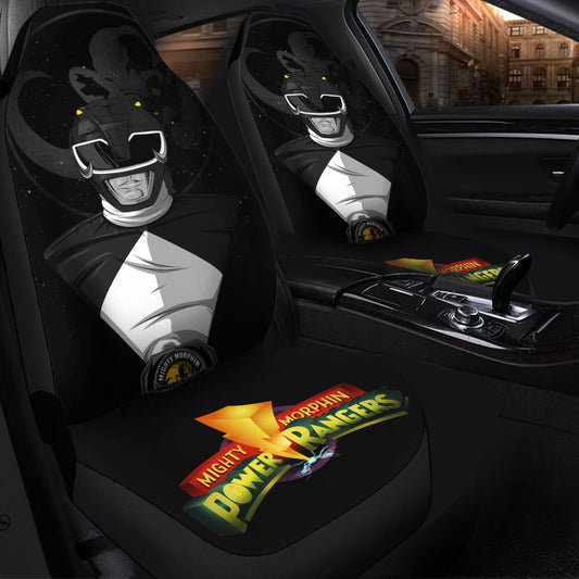 Black New Mighty Morphin Power Rangers Car Seat Covers