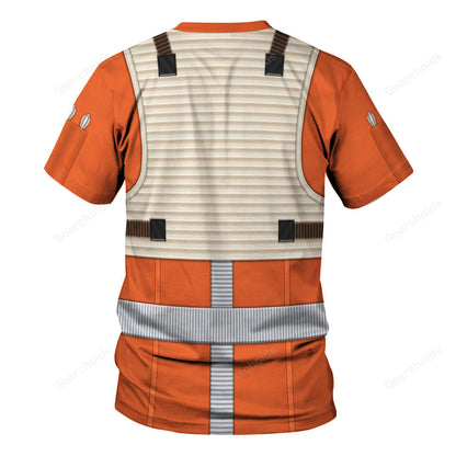 Stwa Flight Suit Costume T-Shirt For Men And Women CSSWR072