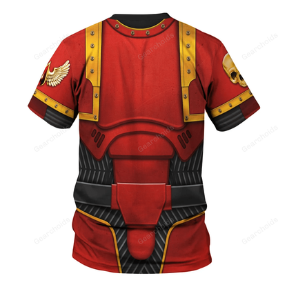 Warhammer Blood Angels Captain - Costume Cosplay T-shirt CSWRH110