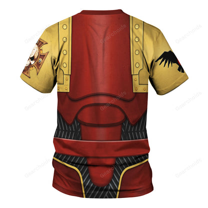 Warhammer Captain Gabriel Angelos - Costume Cosplay T-shirt