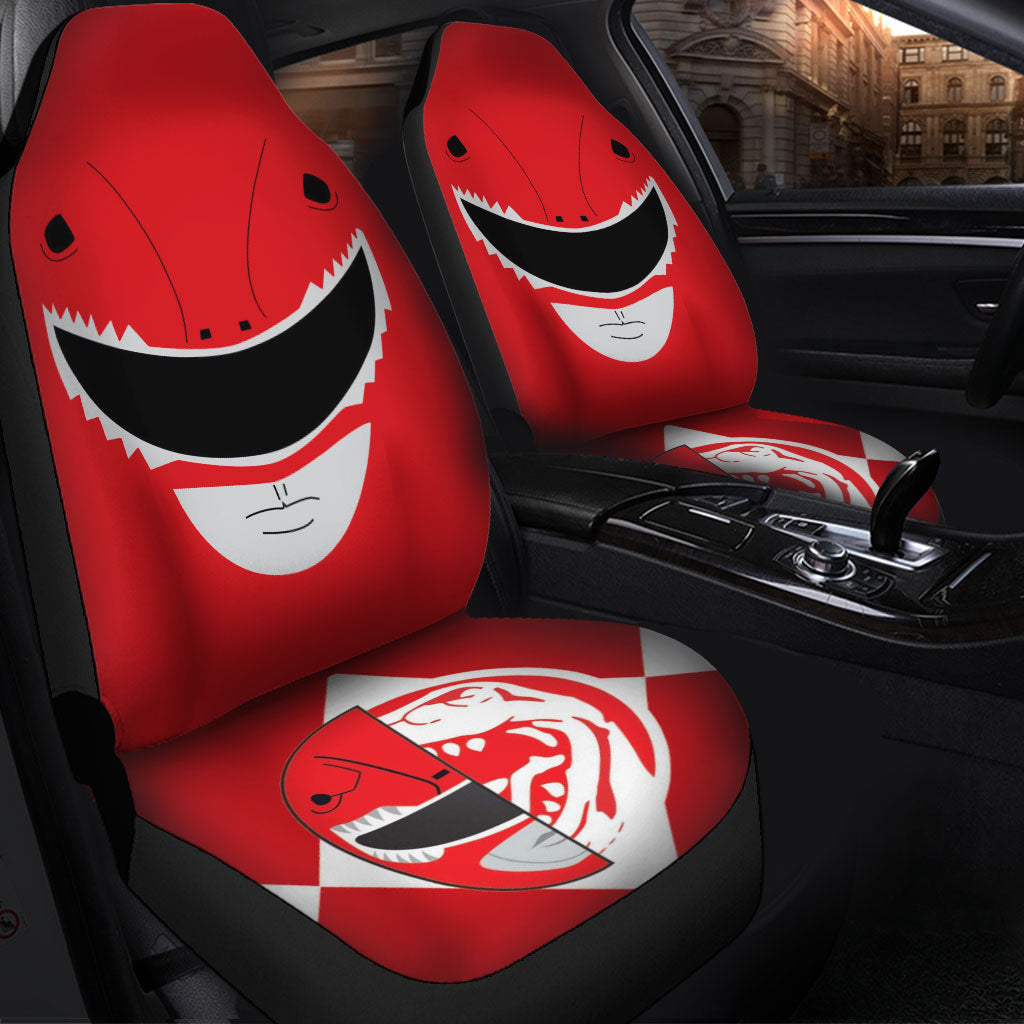 Mighty Morphin Power Rangers Red Car Seat Covers