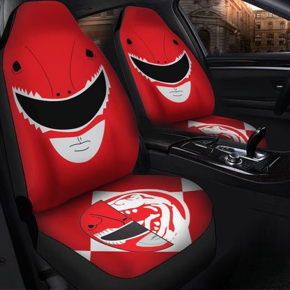 Mighty Morphin Power Rangers Red Car Seat Covers
