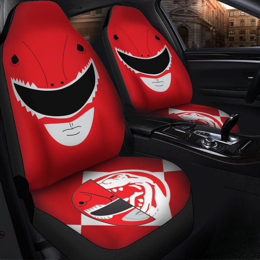 Mighty Morphin Power Rangers Red Car Seat Covers
