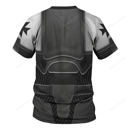 Warhammer Space Marines Black Templars - Costume Cosplay T-shirt CSWRH002