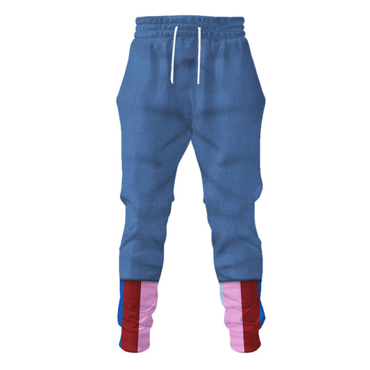 Chucky Costume Pants Child's Play Character Chucky Costume Jogger Colorful Unisex Adults