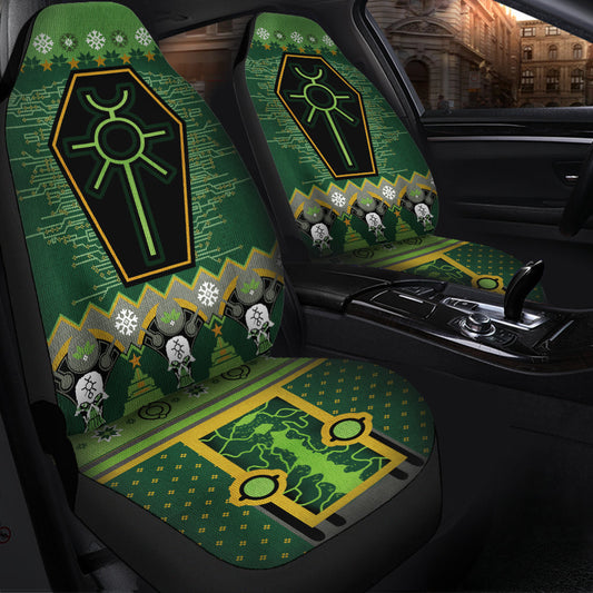 Christmas Warhammer 40k Christmas Green Car Seat Covers