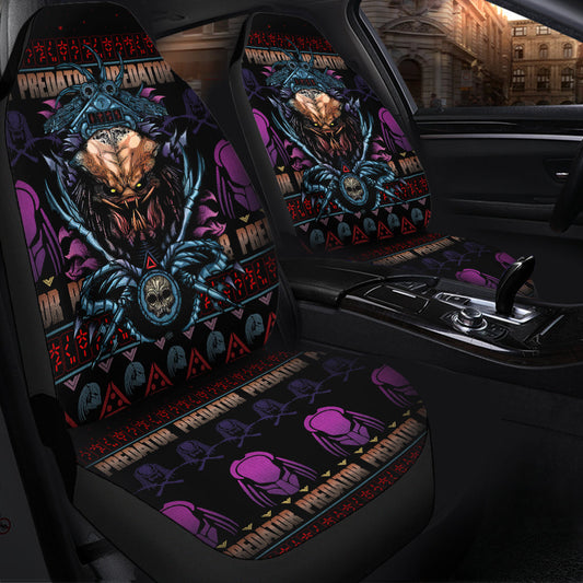Pretador Christmas Car Seat Covers