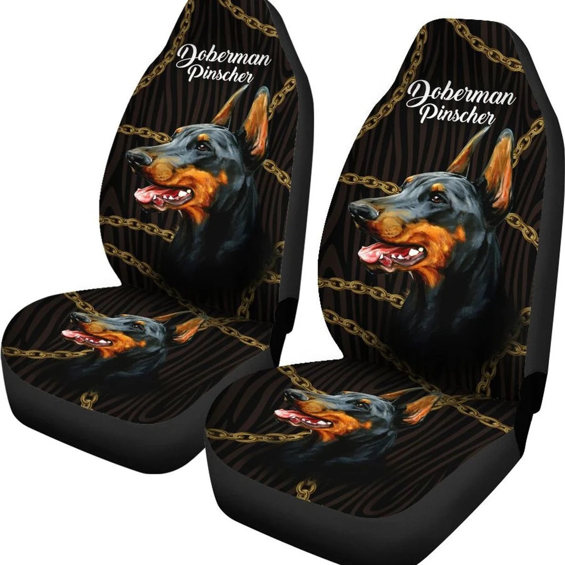 Doberman Awesome Custom Car Seat Covers