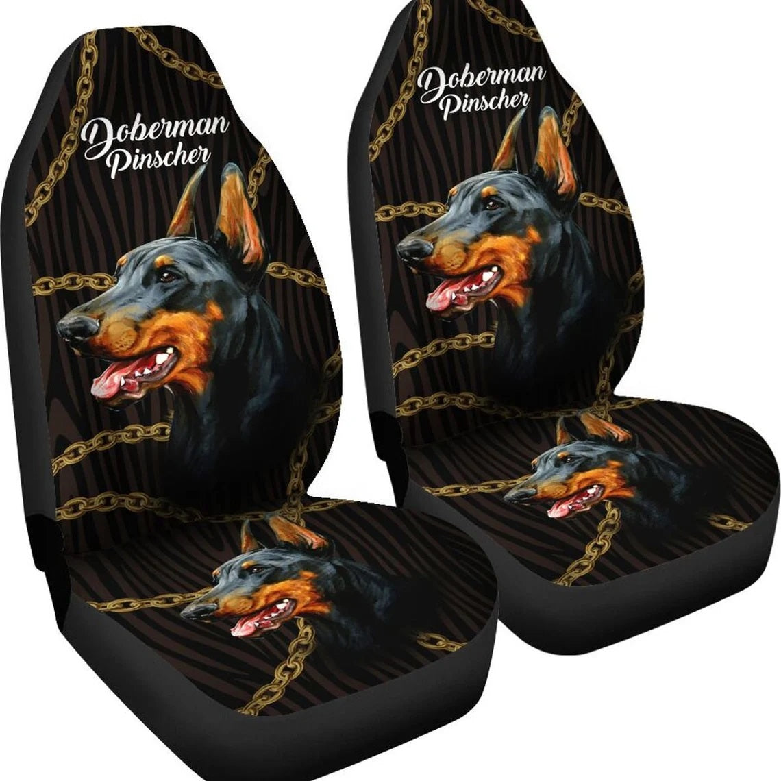 Doberman Awesome Custom Car Seat Covers