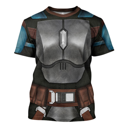 Stwa Bo-Katan Costume T-Shirt For Men And Women CSSWR026