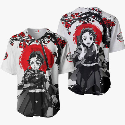 Tanjiro Baseball Jersey - Japan Style