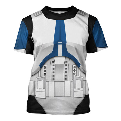 Stwa 501st Clone Trooper Costume T-Shirt For Men And Women CSSWR059