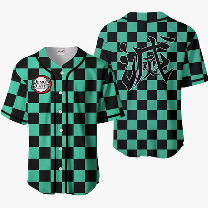Tanjiro Baseball Jersey Pattern