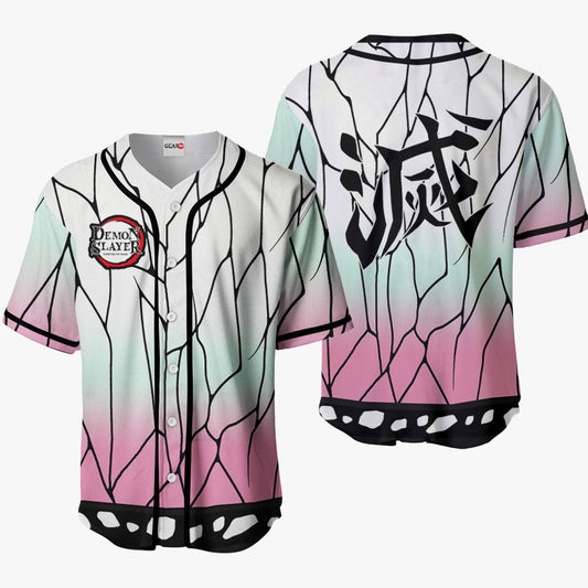 Shinobu Baseball Jersey Demon Slayer
