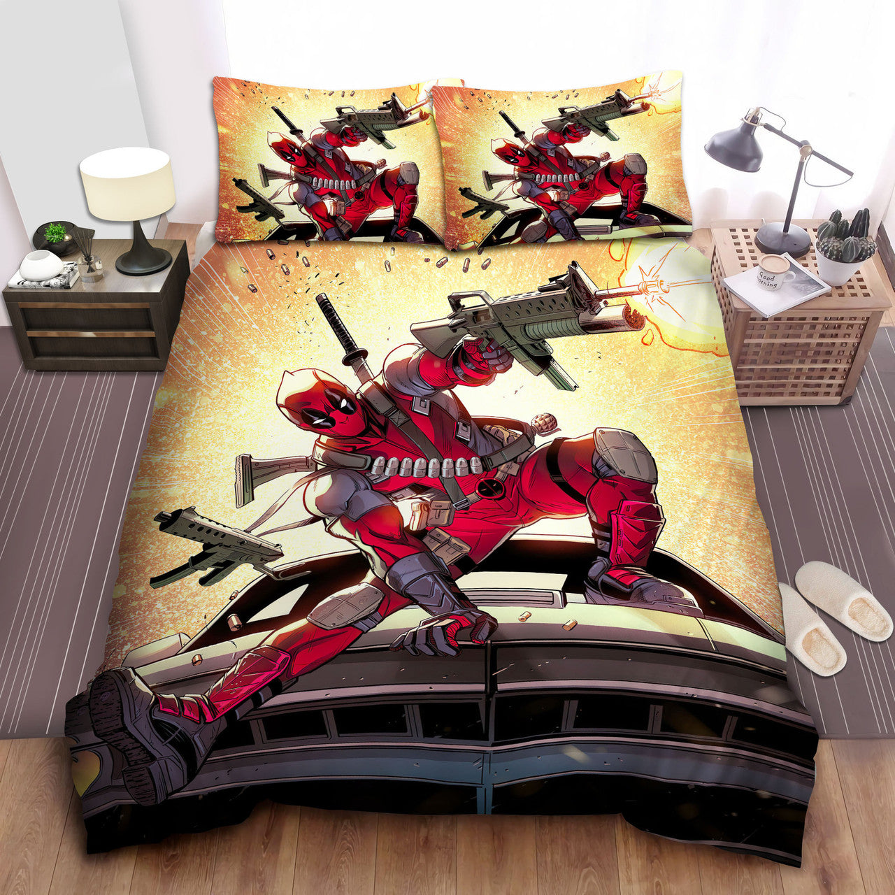 DP Bedding Set DP Fighting And Broken Glasses Duvet Covers Coloful Unique Gift