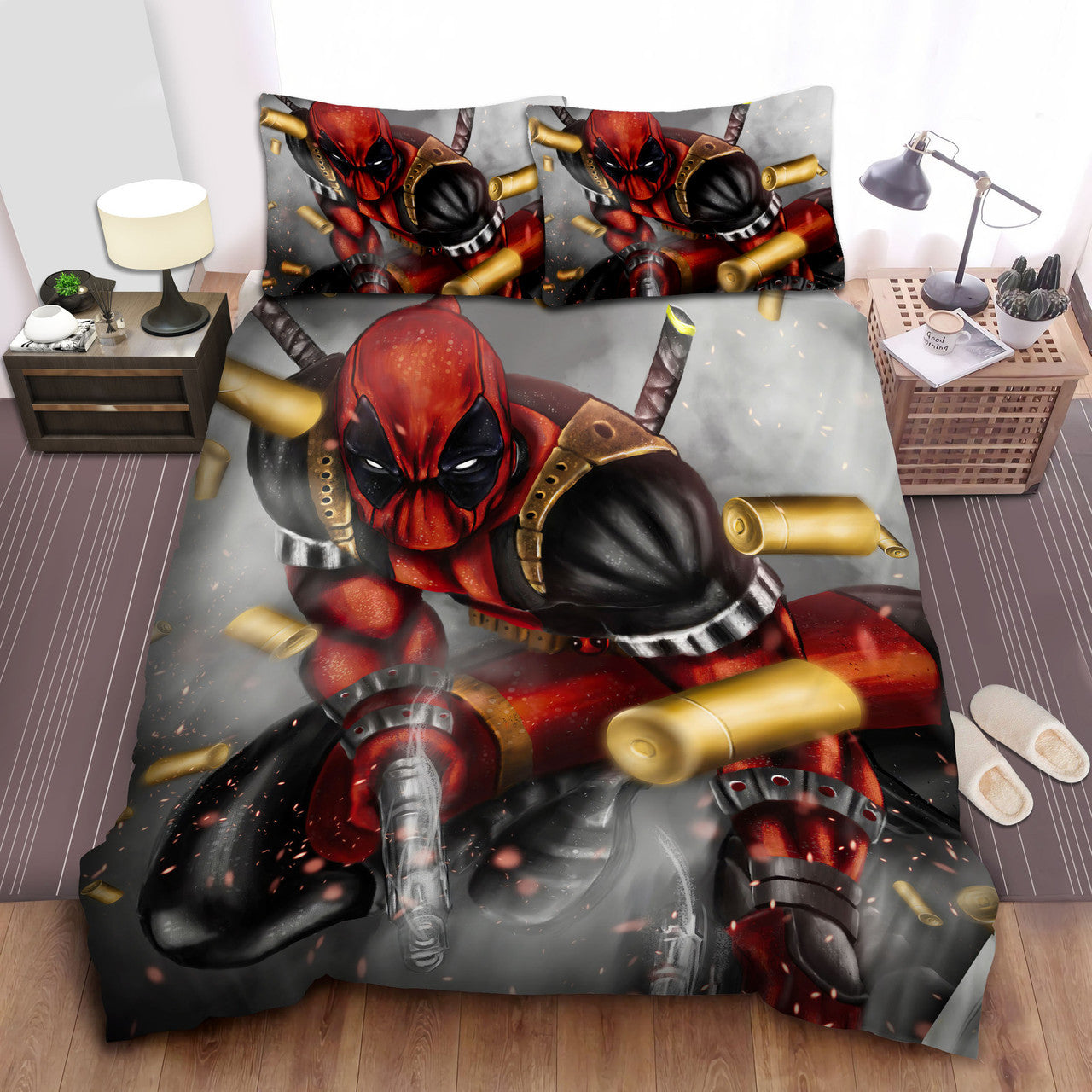 DP Bedding Set Cool Anti-Hero DP Fighting Duvet Covers Coloful Unique Gift