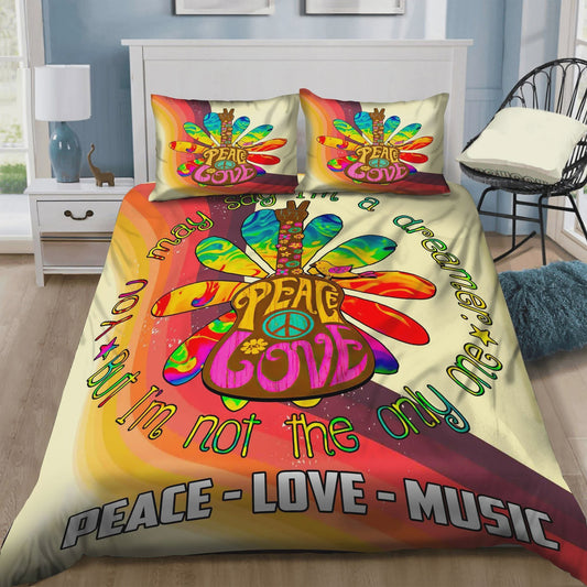 Hippie Bedding Set I'm Not The Only One Duvet Covers Colorful Unique Gift