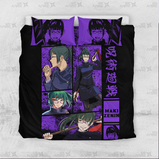 Maki Zenin Bedding Set Custom