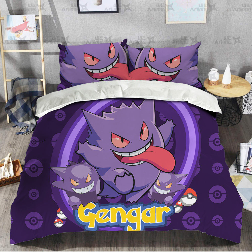 Gengar Bedding Set Custom