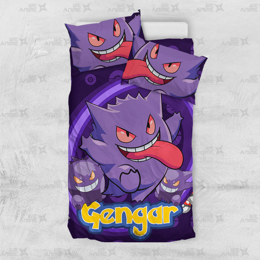 Gengar Bedding Set Custom