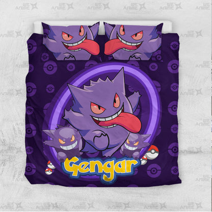 Gengar Bedding Set Custom