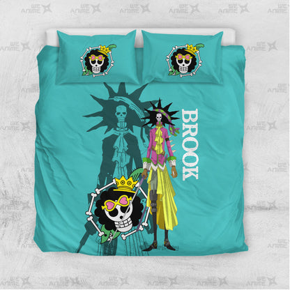 Brook Bedding Set Custom Red Anime Home Decor