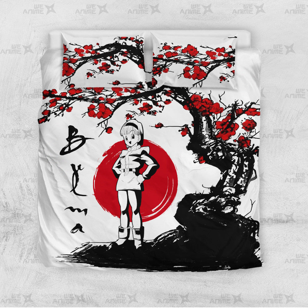 Bulma Japanese Edition Bedding Set Anime Room