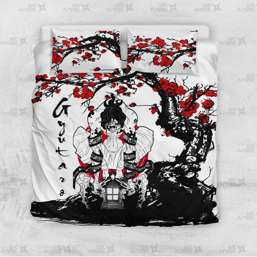 Gyutaro Japanese Edition Bedding Set Anime Room