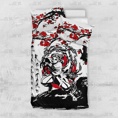 Kyoujurou Rengoku Japanese Edition Bedding Set Anime Room
