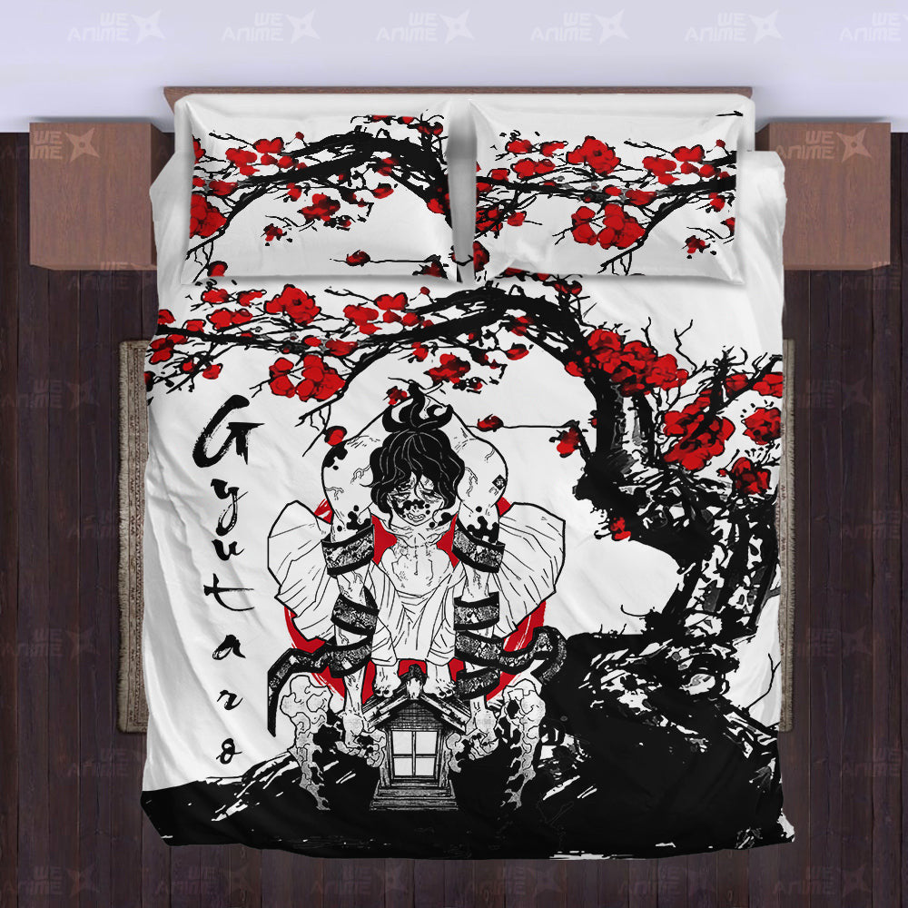 Gyutaro Japanese Edition Bedding Set Anime Room