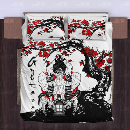 Gyutaro Japanese Edition Bedding Set Anime Room