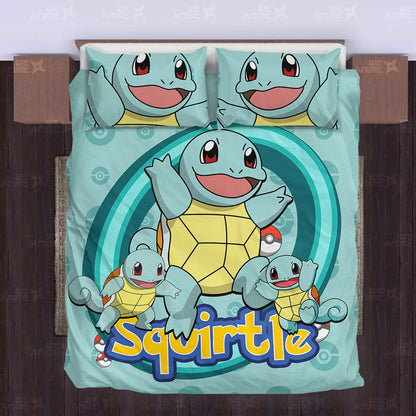 Squirtle Bedding Set Custom