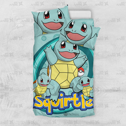 Squirtle Bedding Set Custom