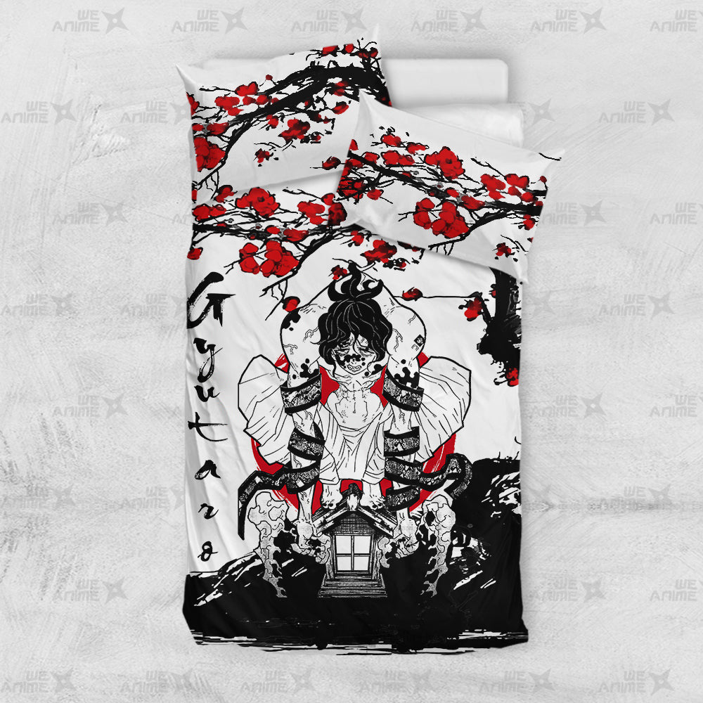 Gyutaro Japanese Edition Bedding Set Anime Room
