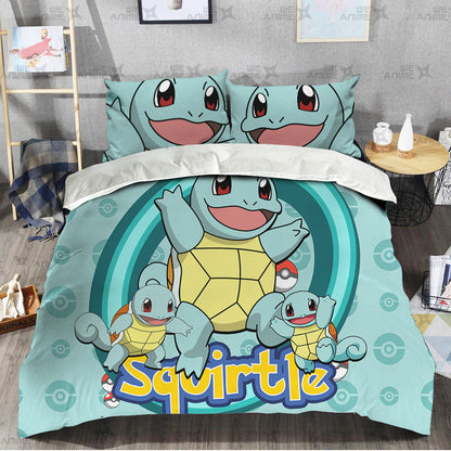 Squirtle Bedding Set Custom