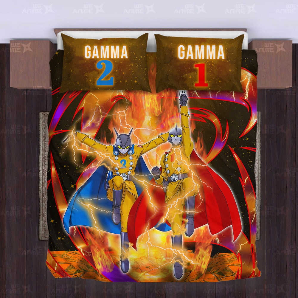 Gamma 1 Gamma 2 Bedding Set Custom Super Super Heroes