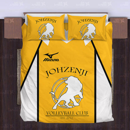 Haikyuu Anime Johzenji Bedding Set Custom